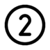 number_circle_two_icon_172317